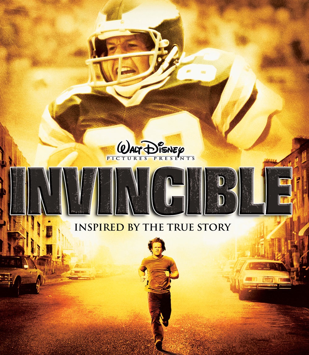 Invincible - Philadelphia Eagles' Vince Papale - True. Sports. Movies.